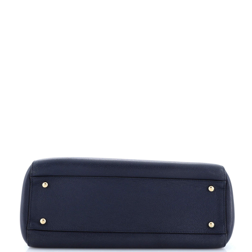 Neo Executive Tote Grained Calfskin Small
