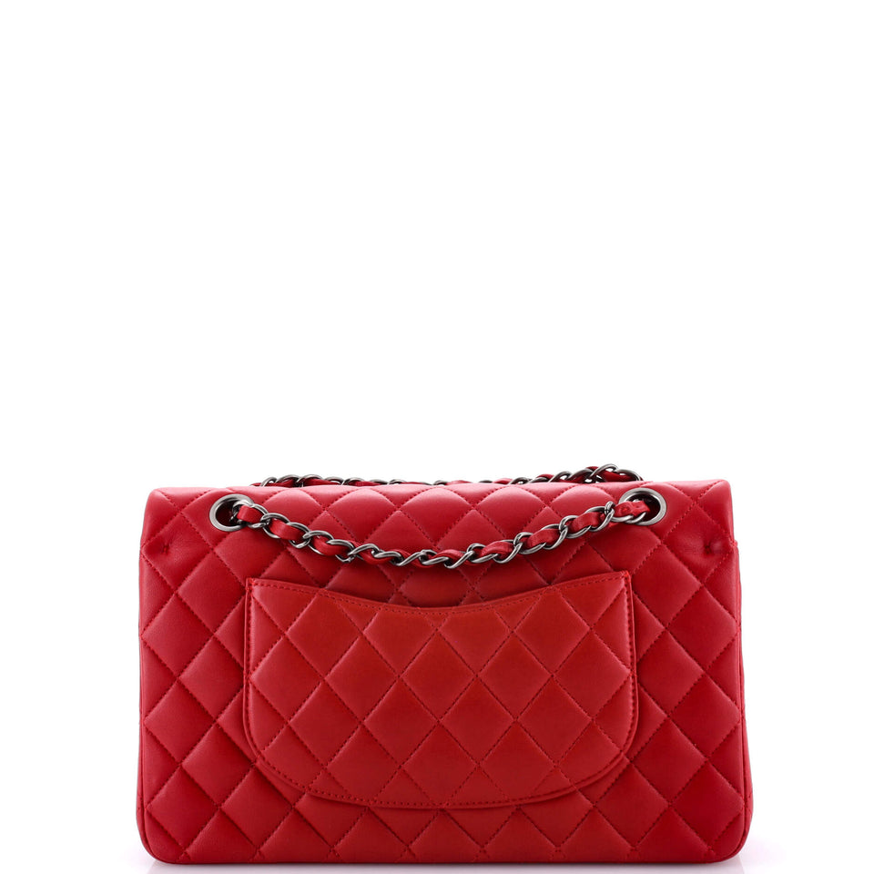 Classic Double Flap Bag Quilted Lambskin Medium