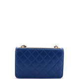 Trendy CC Wallet on Chain NM Quilted Lambskin