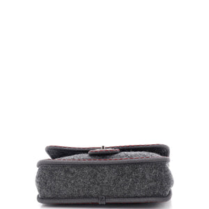 Paris-Salzburg Flap Bag Quilted Wool Medium
