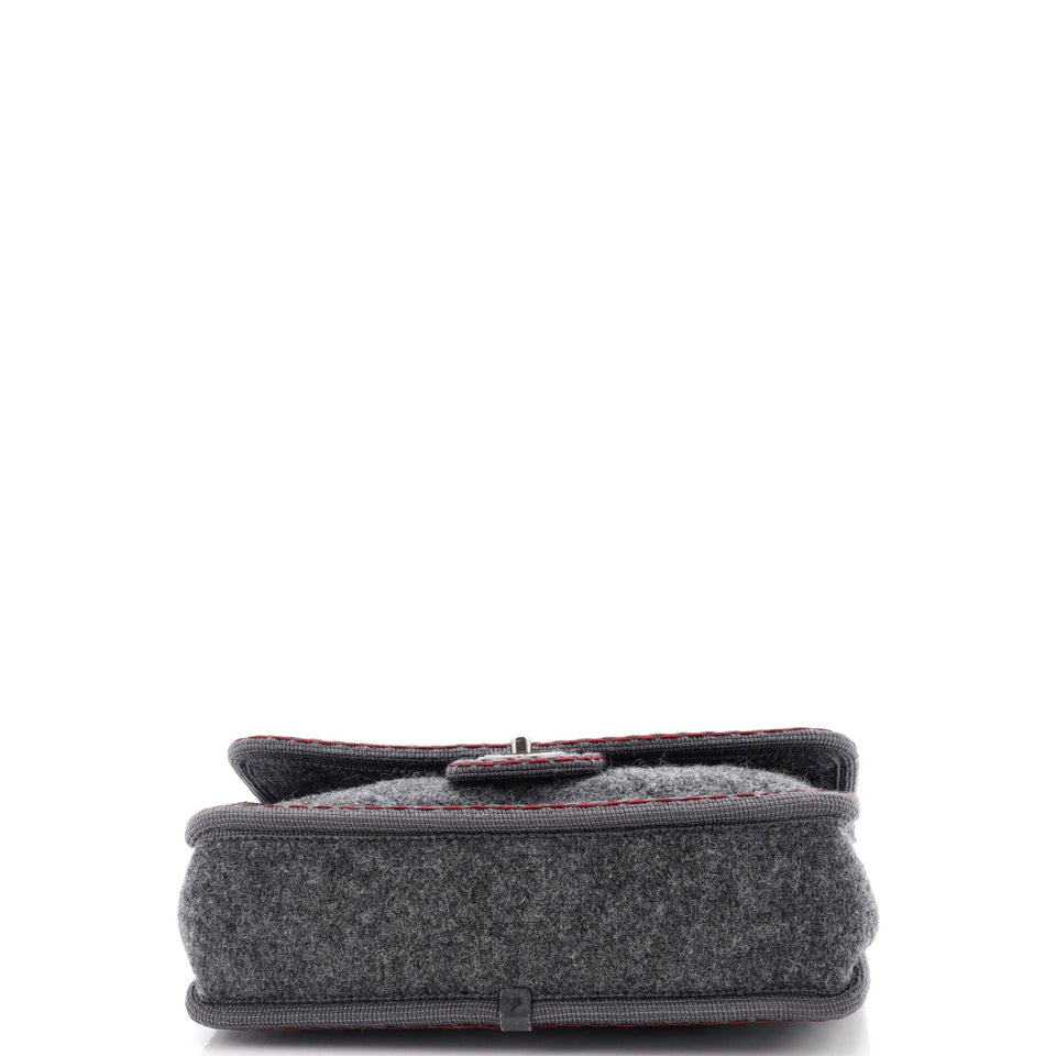 Paris-Salzburg Flap Bag Quilted Wool Medium
