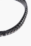 Dior Leather Studded Belt 15Mm