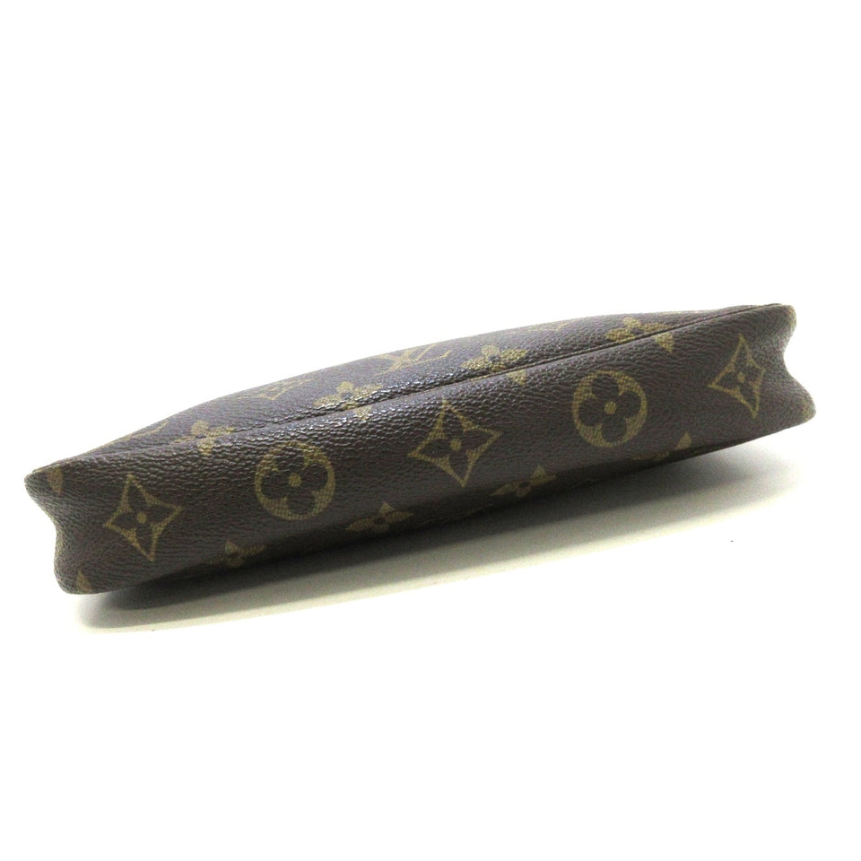 Louis Vuitton Pochette Accessoire  Canvas Clutch Bag
