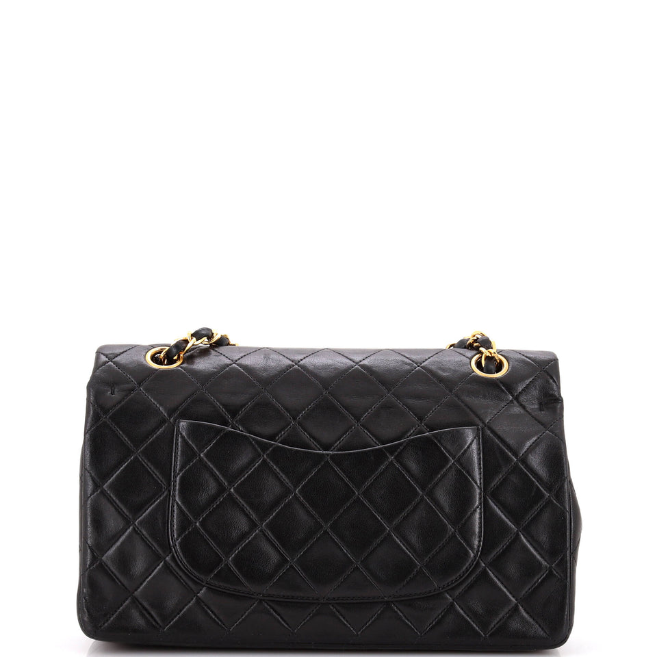 Vintage Classic Double Flap Bag Quilted Lambskin Medium
