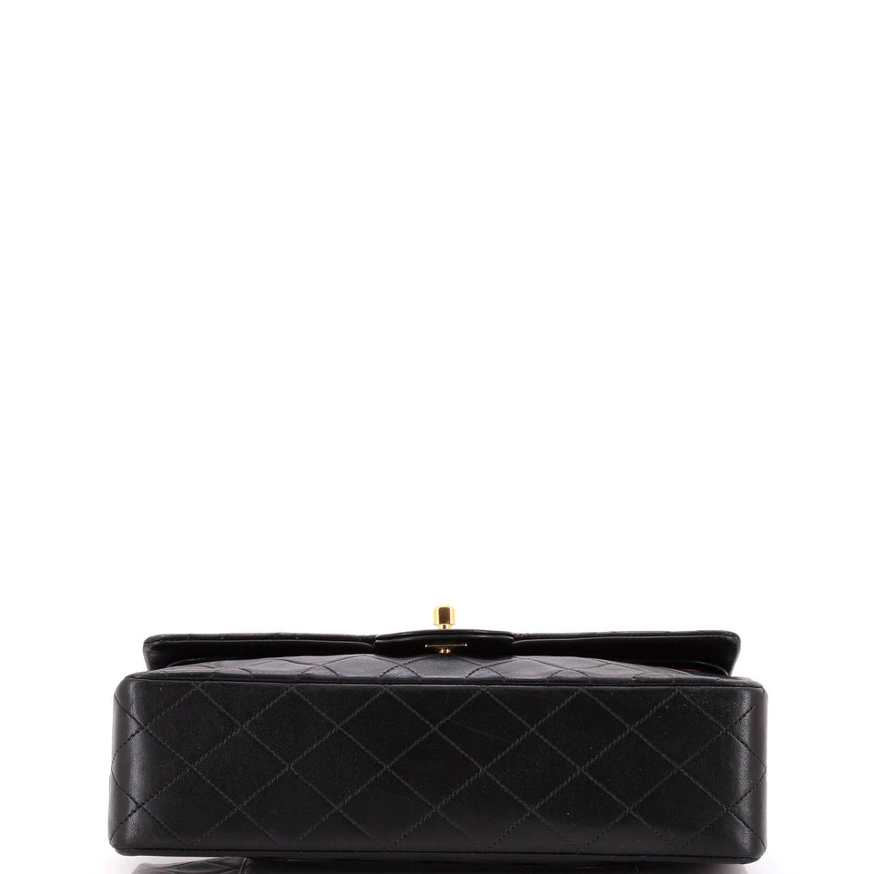 Vintage Classic Double Flap Bag Quilted Lambskin Medium