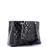 Grand Shopping Tote Quilted Patent
