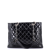 Grand Shopping Tote Quilted Patent