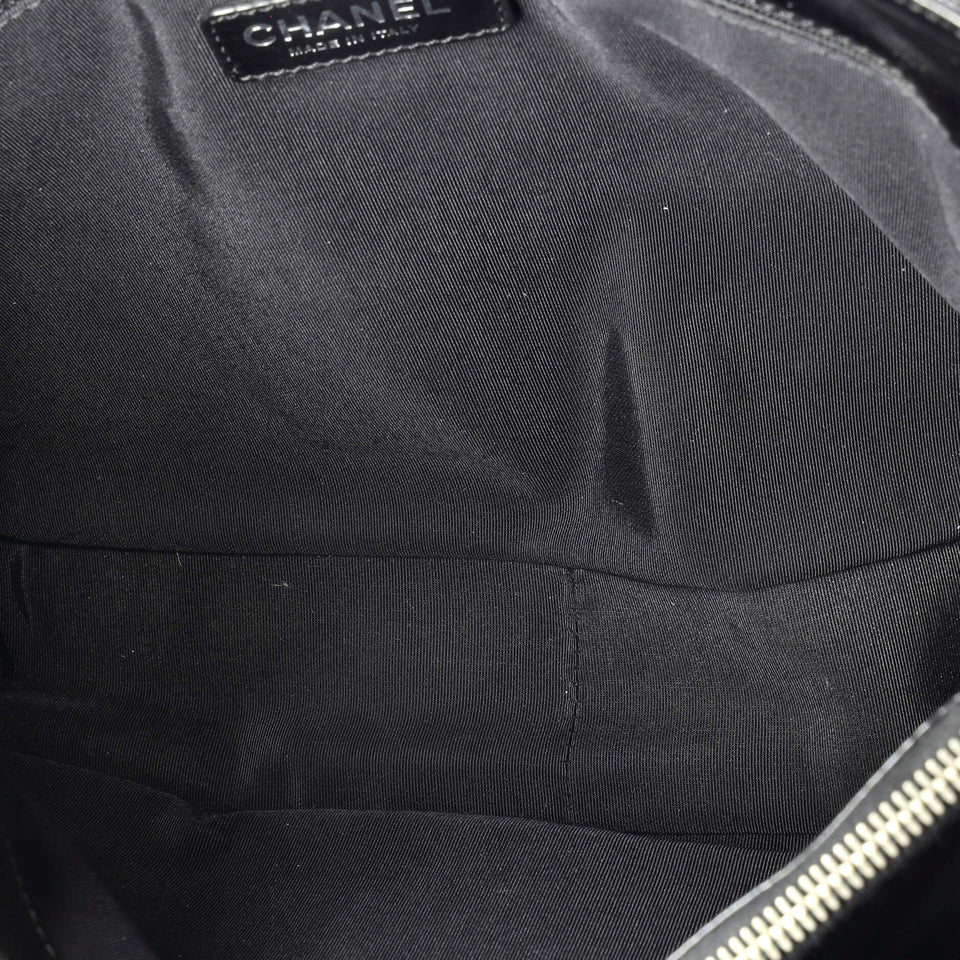 Grand Shopping Tote Quilted Patent