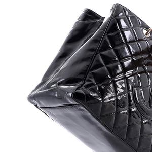 Grand Shopping Tote Quilted Patent