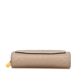 Beige Louis Vuitton Monogram Empreinte Clea Small Wallet