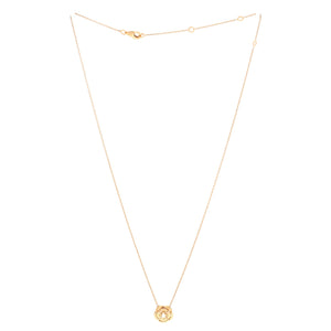 Extrait de Camellia Pendant Necklace 18K Rose Gold with Diamond