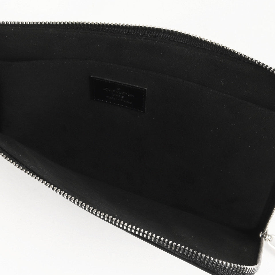 Louis Vuitton Pochette Jour  Leather Clutch Bag