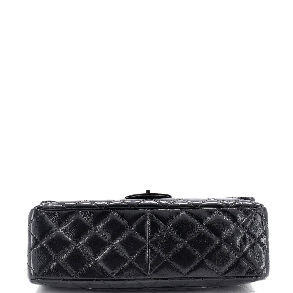 Reissue 2.55 Flap Bag Quilted Crinkled Patent 227