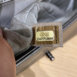 Boy Flap Bag Quilted Caviar Old Medium