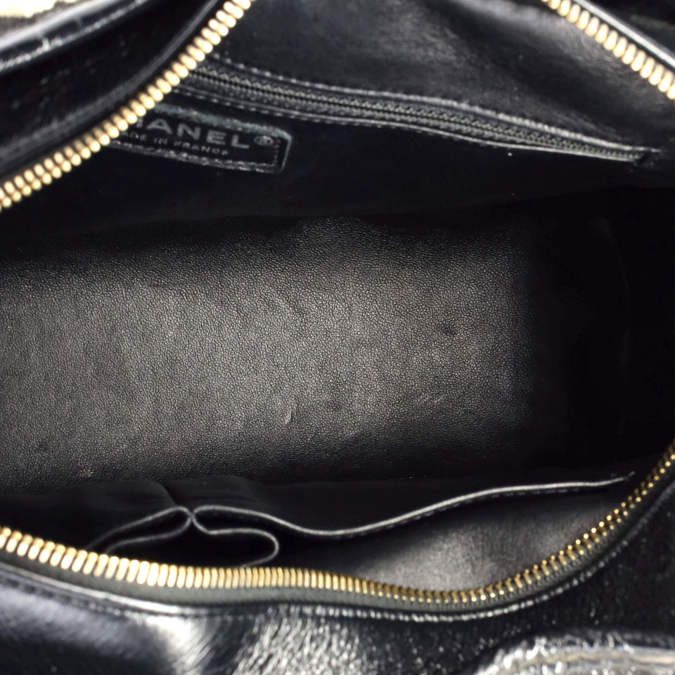 Gabrielle Hobo Woven Knit and Calfskin Medium