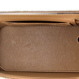 CC Top Handle Vanity Case with Chain Quilted Lambskin with Metal Small