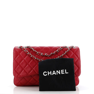 3 Flap Bag NM Quilted Lambskin Jumbo