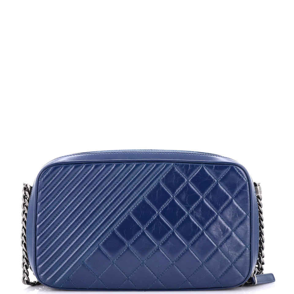 Coco Boy Camera Bag Quilted Leather Large