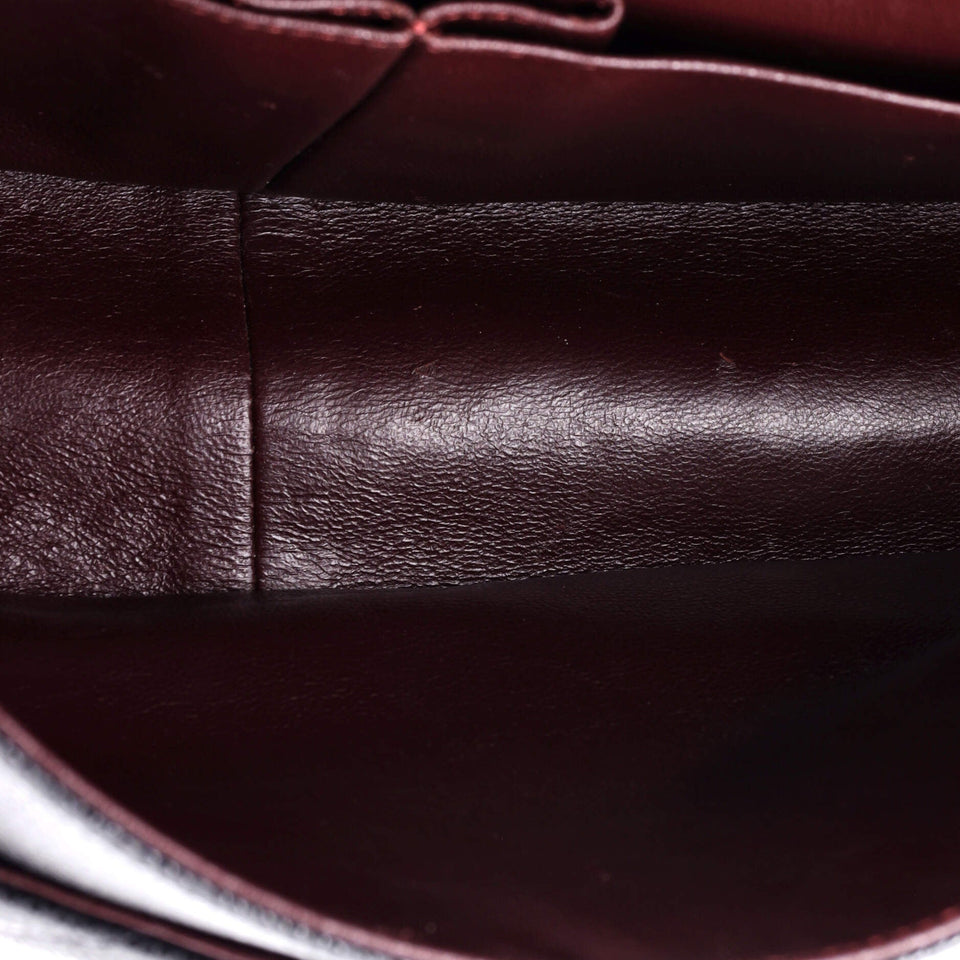 Classic Double Flap Bag Quilted Caviar Maxi