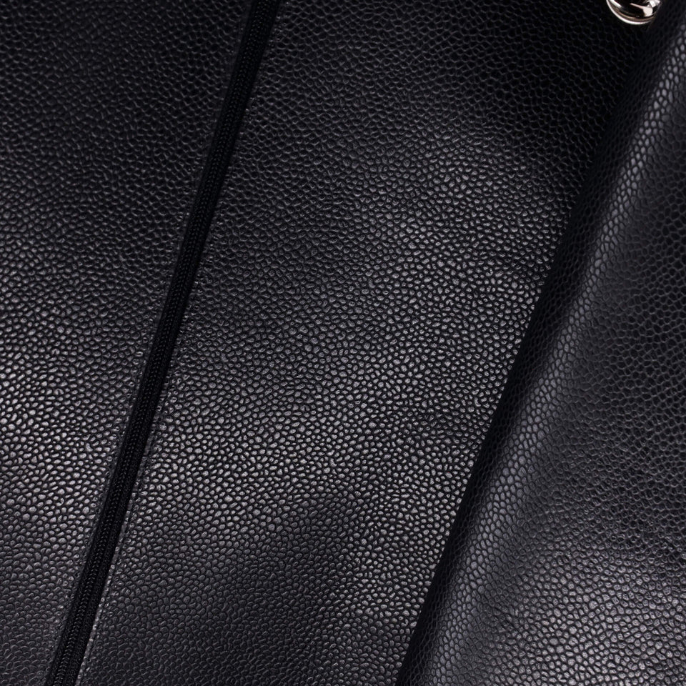 Classic Double Flap Bag Quilted Caviar Maxi