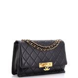 Golden Class Flap Bag Quilted Lambskin Large