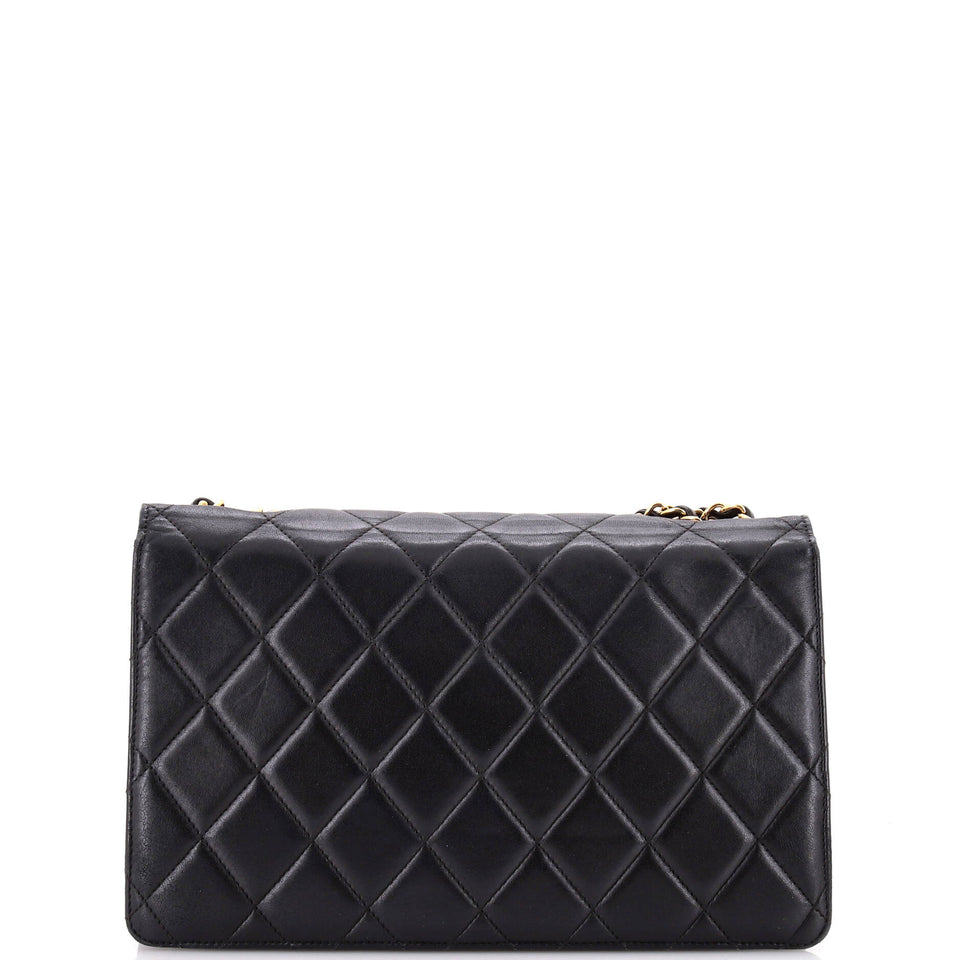 Golden Class Flap Bag Quilted Lambskin Large