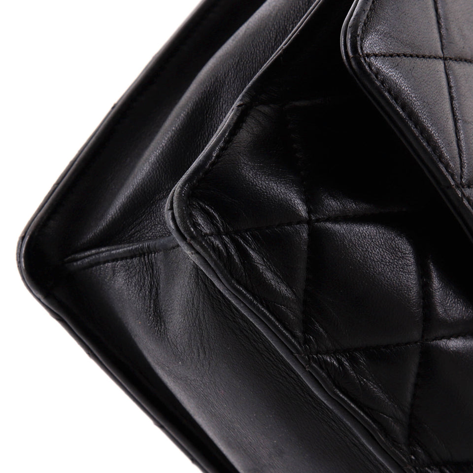Golden Class Flap Bag Quilted Lambskin Large