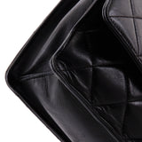 Golden Class Flap Bag Quilted Lambskin Large