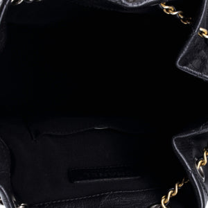 Gabrielle Backpack Quilted Goatskin and Patent Medium