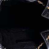 Gabrielle Backpack Quilted Goatskin and Patent Medium