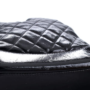 Gabrielle Backpack Quilted Goatskin and Patent Medium