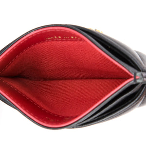 19 Card Holder Quilted Leather