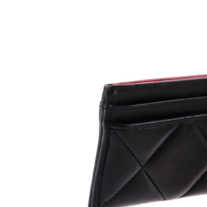 19 Card Holder Quilted Leather