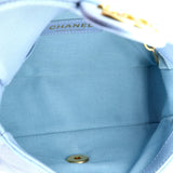 My Perfect Adjustable Chain Flap Bag Quilted Iridescent Caviar Mini