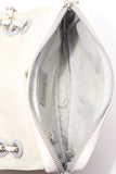Chanel Sport White Floral Nylon Flap Bag