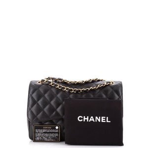 Classic Double Flap Bag Quilted Caviar Jumbo