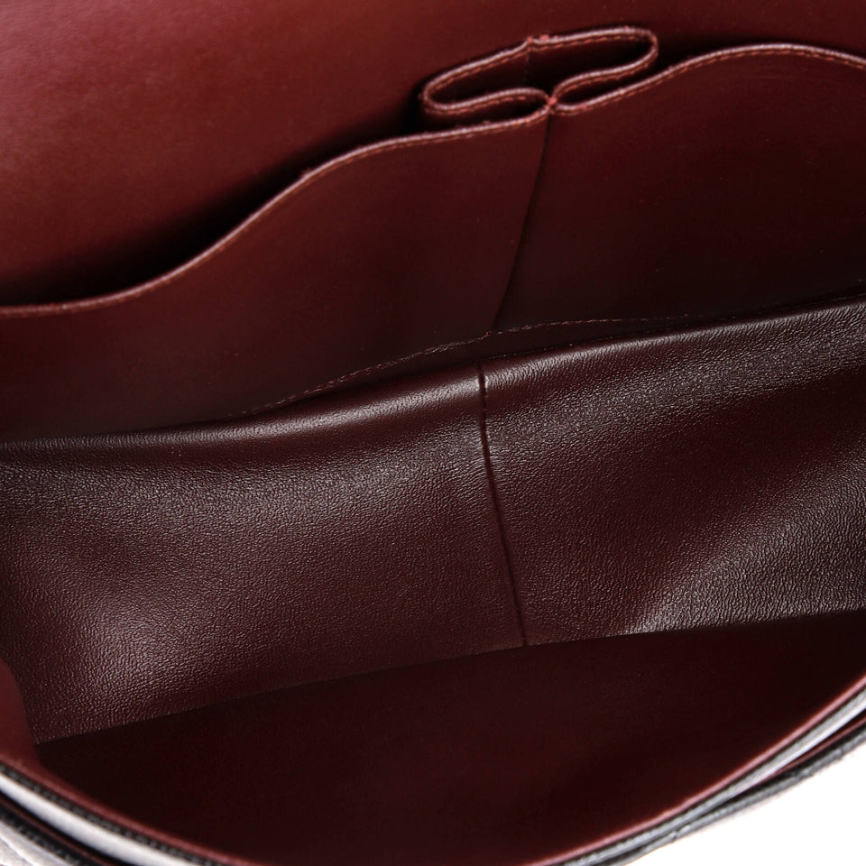 Classic Double Flap Bag Quilted Caviar Jumbo