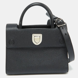 Dior Black Leather Mini Diorever Tote