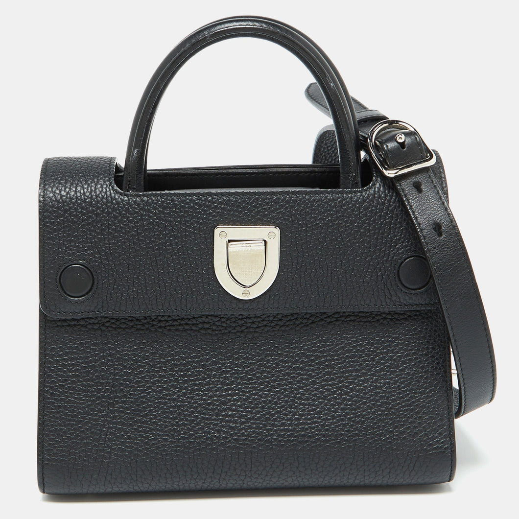 Dior Black Leather Mini Diorever Tote