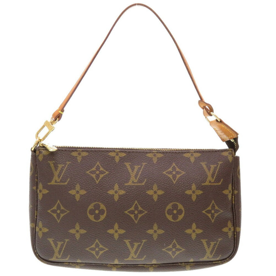 Louis Vuitton Pochette Accessoires  Canvas Clutch Bag