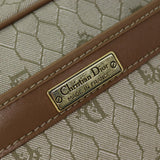 Dior Honeycomb  Canvas Clutch Bag