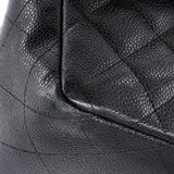 Classic Double Flap Bag Quilted Caviar Jumbo