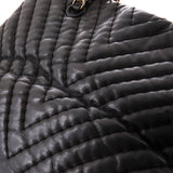 Surpique CC Charm Tote Chevron Calfskin Large