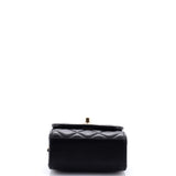 Trendy CC Clutch with Chain Quilted Lambskin Small