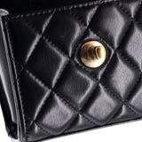 Trendy CC Clutch with Chain Quilted Lambskin Small