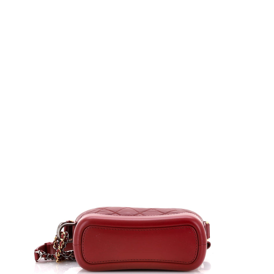 Gabrielle Hobo Quilted Aged Calfskin Small