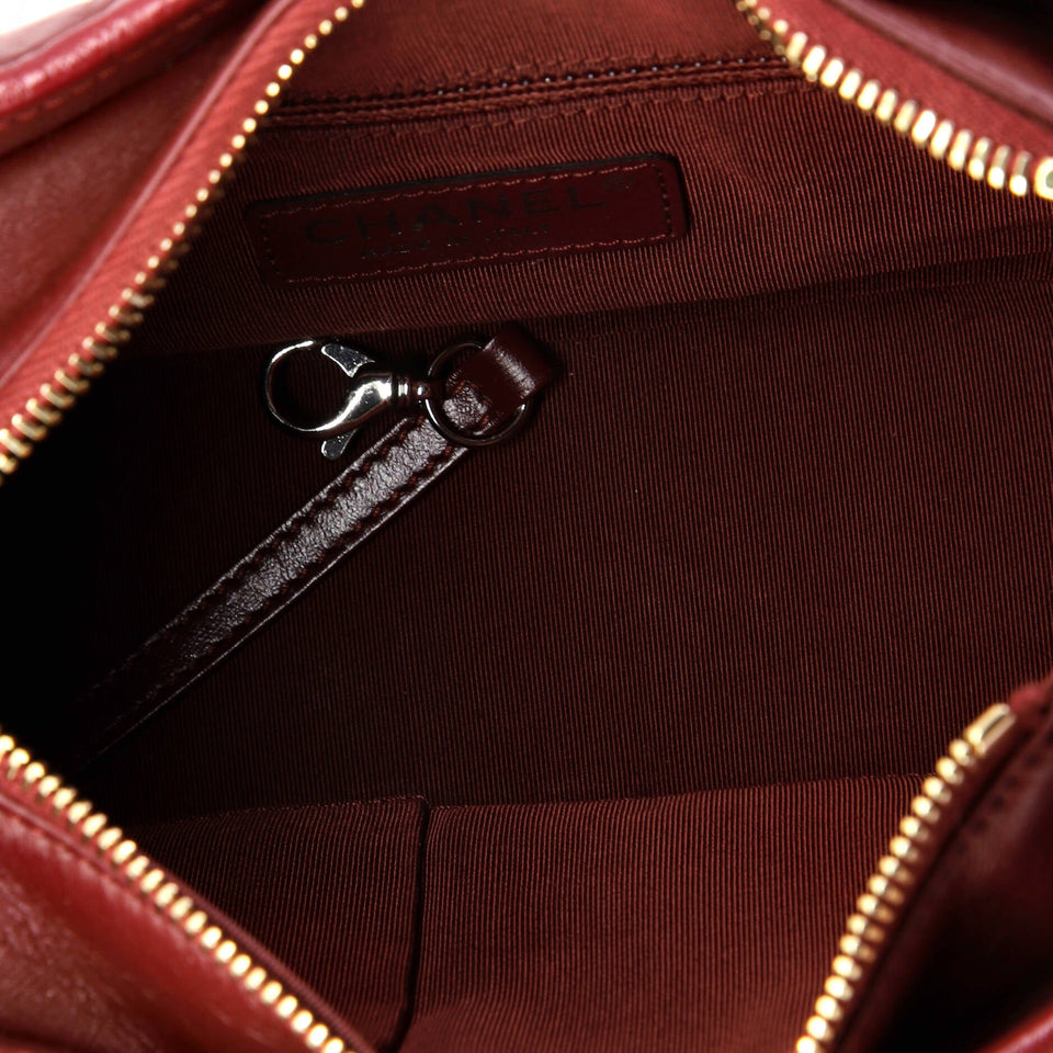 Gabrielle Hobo Quilted Aged Calfskin Small