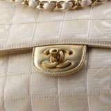 Travel Line Flap Bag Nylon Medium