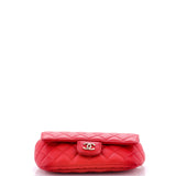 Classic Sunglasses Case with Chain Quilted Caviar