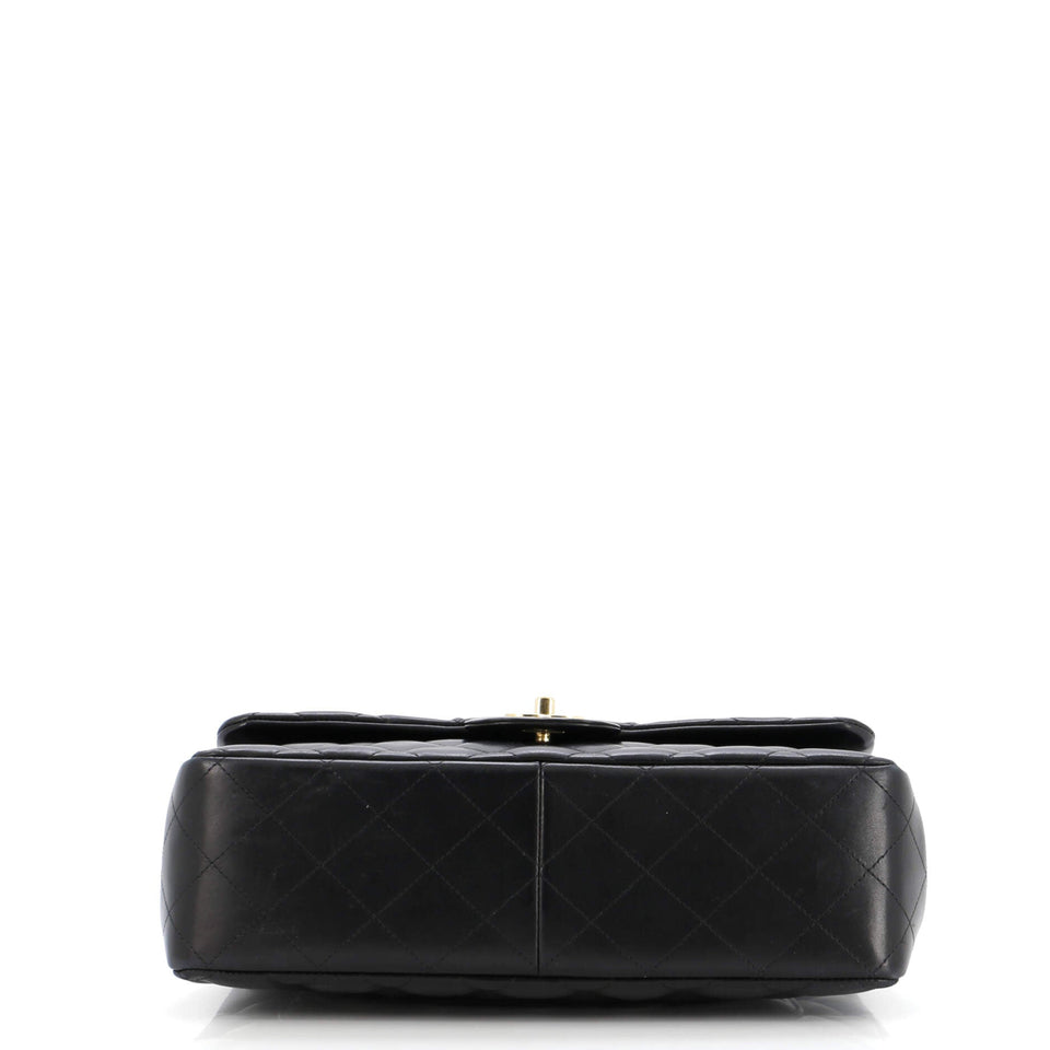 Classic Double Flap Bag Quilted Lambskin Jumbo